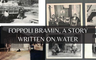 Foppoli Bramin, a story written on water